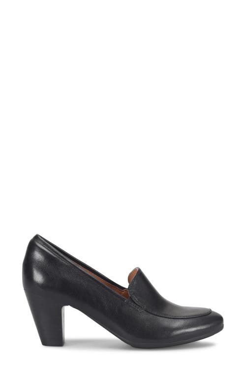 Söfft Lucinda Water Resistant Loafer Pump In Black