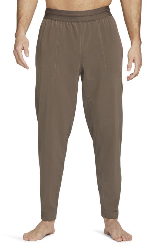 Nike Men's Drifit Flex Yoga Pants In Brown ModeSens