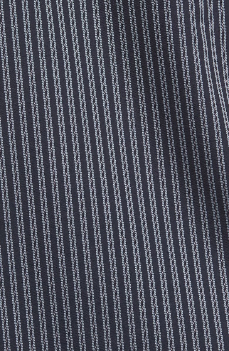 Vince Claremont Stripe Short Sleeve Cotton Button-Down Shirt ...