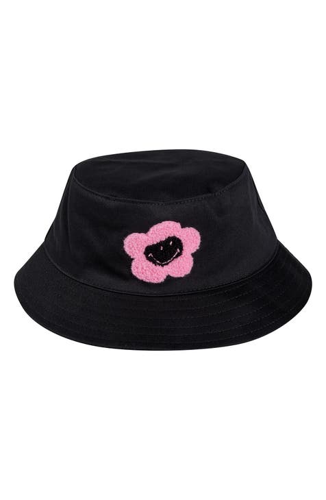 Smiley® x By Samii Ryan Caution Smiles Cotton Twill Bucket Hat