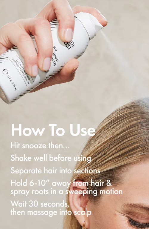 Bondiboost Hg Volumizing Dry Shampoo With Rosemary 3.95 oz In No Color