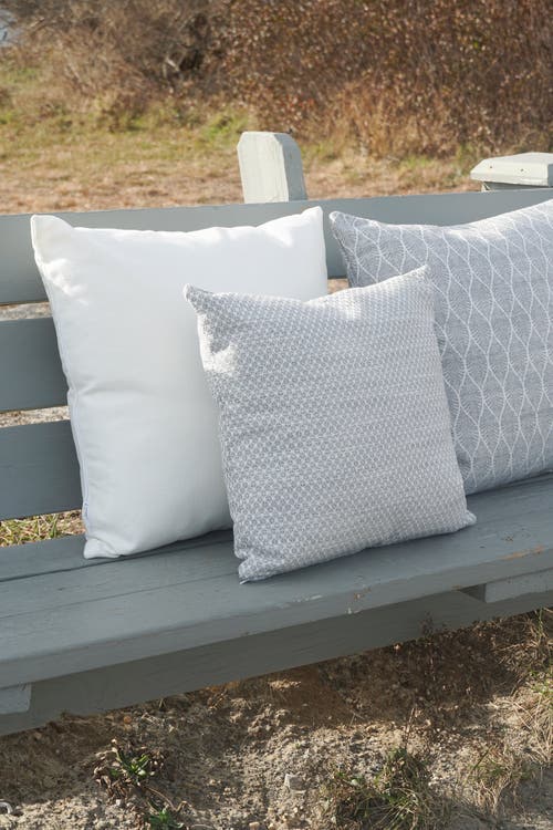 Anaya Pure Air Outdoor Pillow In Grey