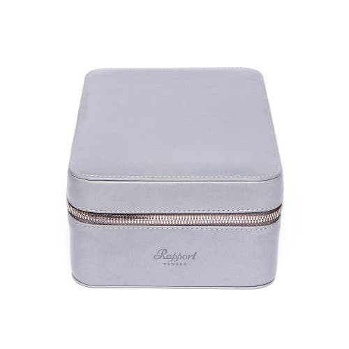 Rapport London Hyde Park Four Zip Case In Grey