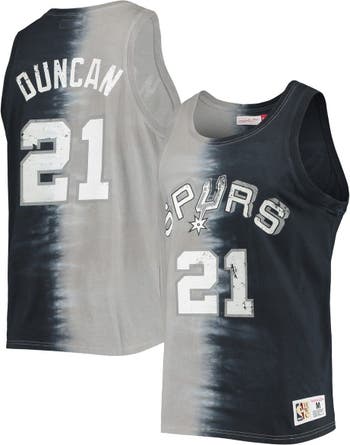 Big & Tall Men's Tim Duncan San Antonio Spurs Nike Authentic Black