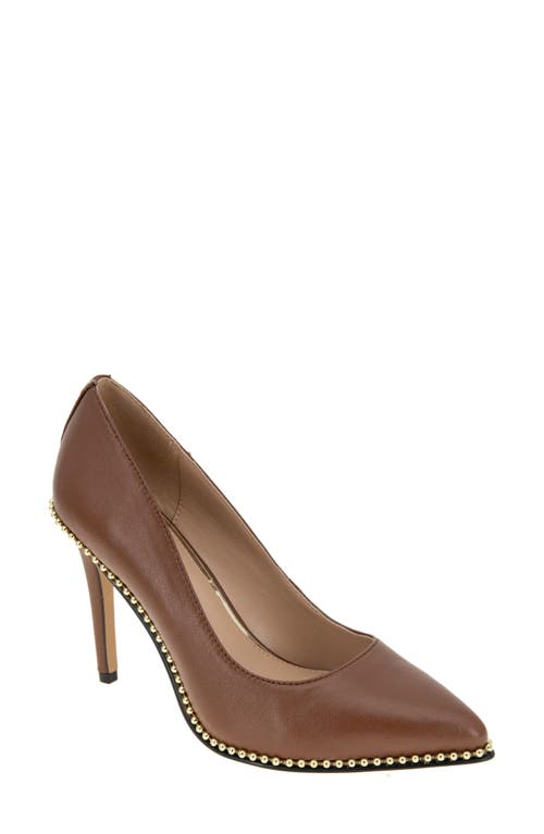 Holli Pointed Toe Pump in Cocoa