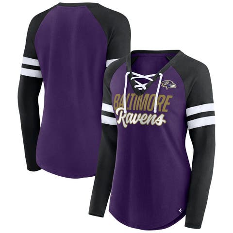 Women's Fanatics Branded Purple/Black Baltimore Ravens Ombre