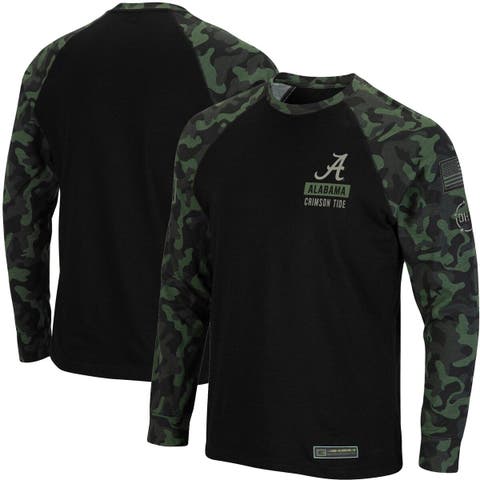 Men's FOCO Black Philadelphia Eagles Camo Long Sleeve T-Shirt