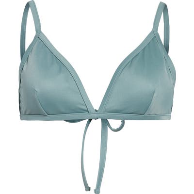 Madewell Second Wave Cutout Bralette Bikini Top