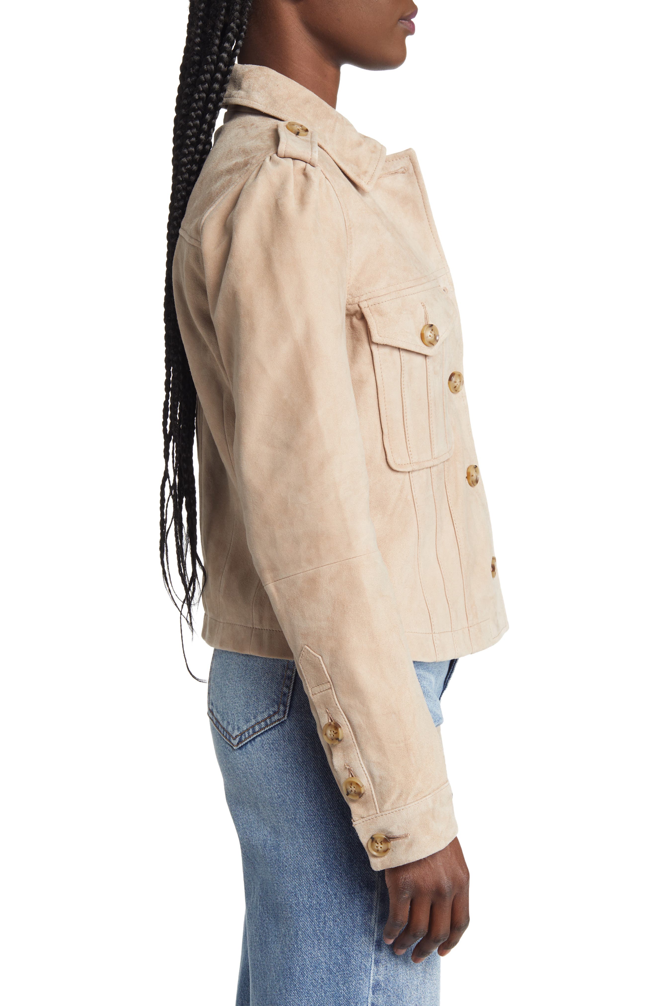 PAIGE Pacey Suede Jacket | Nordstrom