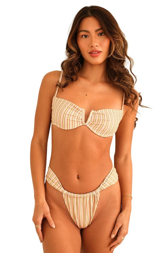 Shop Dippin Daisys Bisou Bottom In Nostalgia Stripe