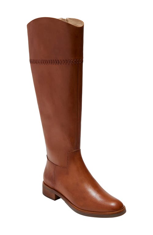 Adaline Knee High Riding Boot in Brown