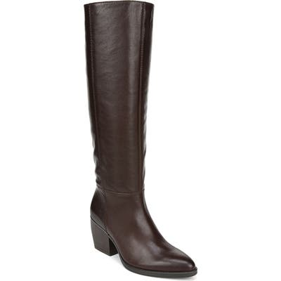 Naturalizer Fae Tall Boot, Wide Calf- Brown