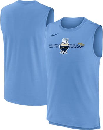 Men's Nike Powder Blue Milwaukee Brewers City Connect Muscle Tank Top