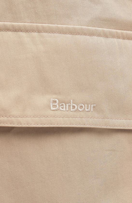 Shop Barbour Hebrides Waterproof Jacket In Safari/ Primrose Hessian