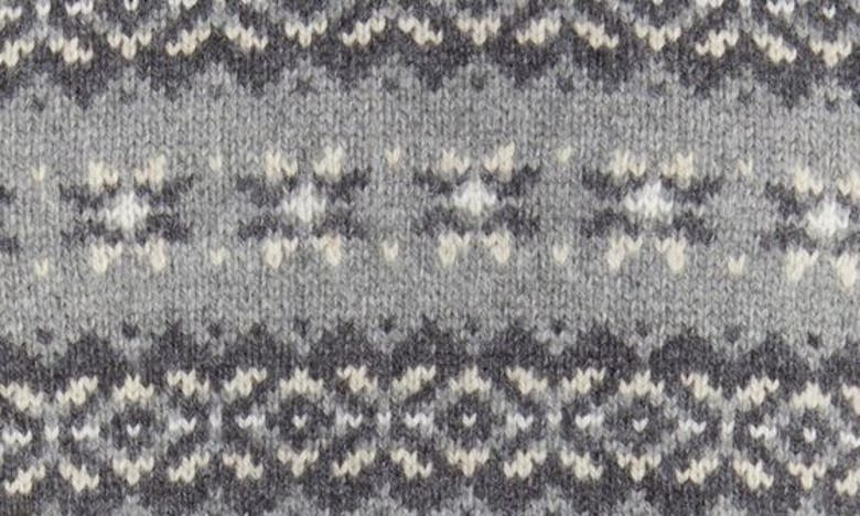 Shop Faherty Highland Fair Isle Sweater In Grey Multi