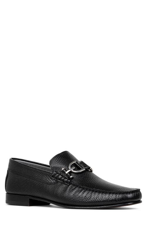 Shop Donald Pliner Dacio Bit Loafer In Black