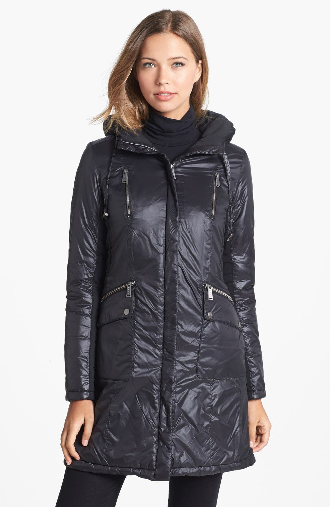 DKNY Lightweight Down & Feather Coat Nordstrom