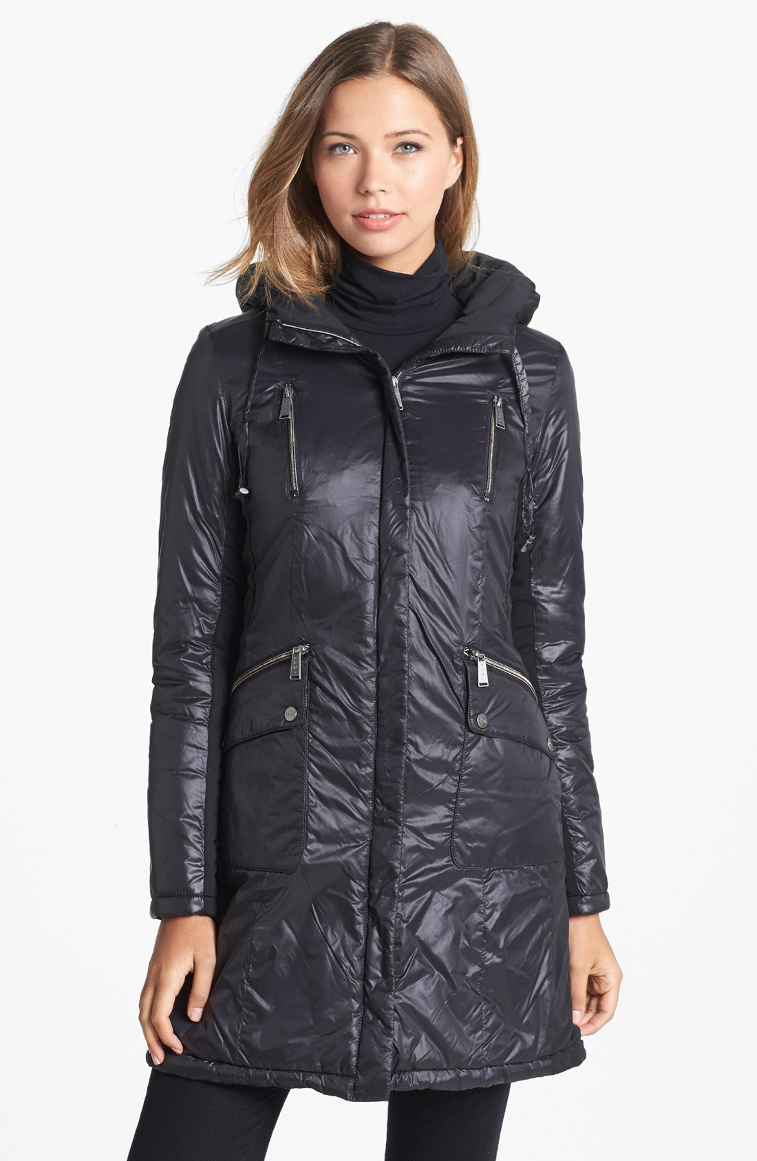 DKNY Lightweight Down & Feather Coat | Nordstrom