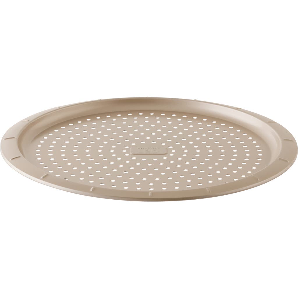 Berghoff Leo Balance Perforated Pizza Pan In Golden