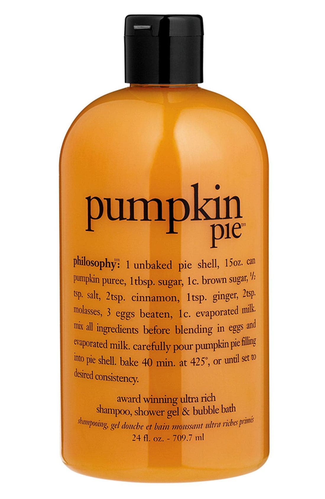 philosophy 'pumpkin pie' shower gel Nordstrom