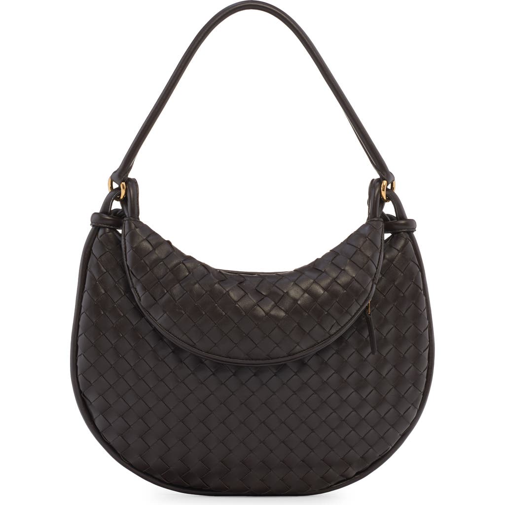 BOTTEGA VENETA BOTTEGA VENETA MEDIUM GEMELLI INTRECCIATO SHOULDER BAG