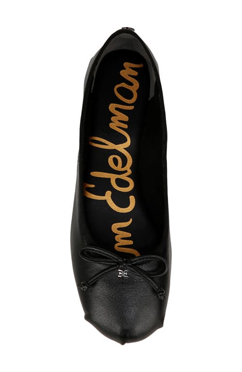 Shop Sam Edelman Zooey Ballet Flat In Black