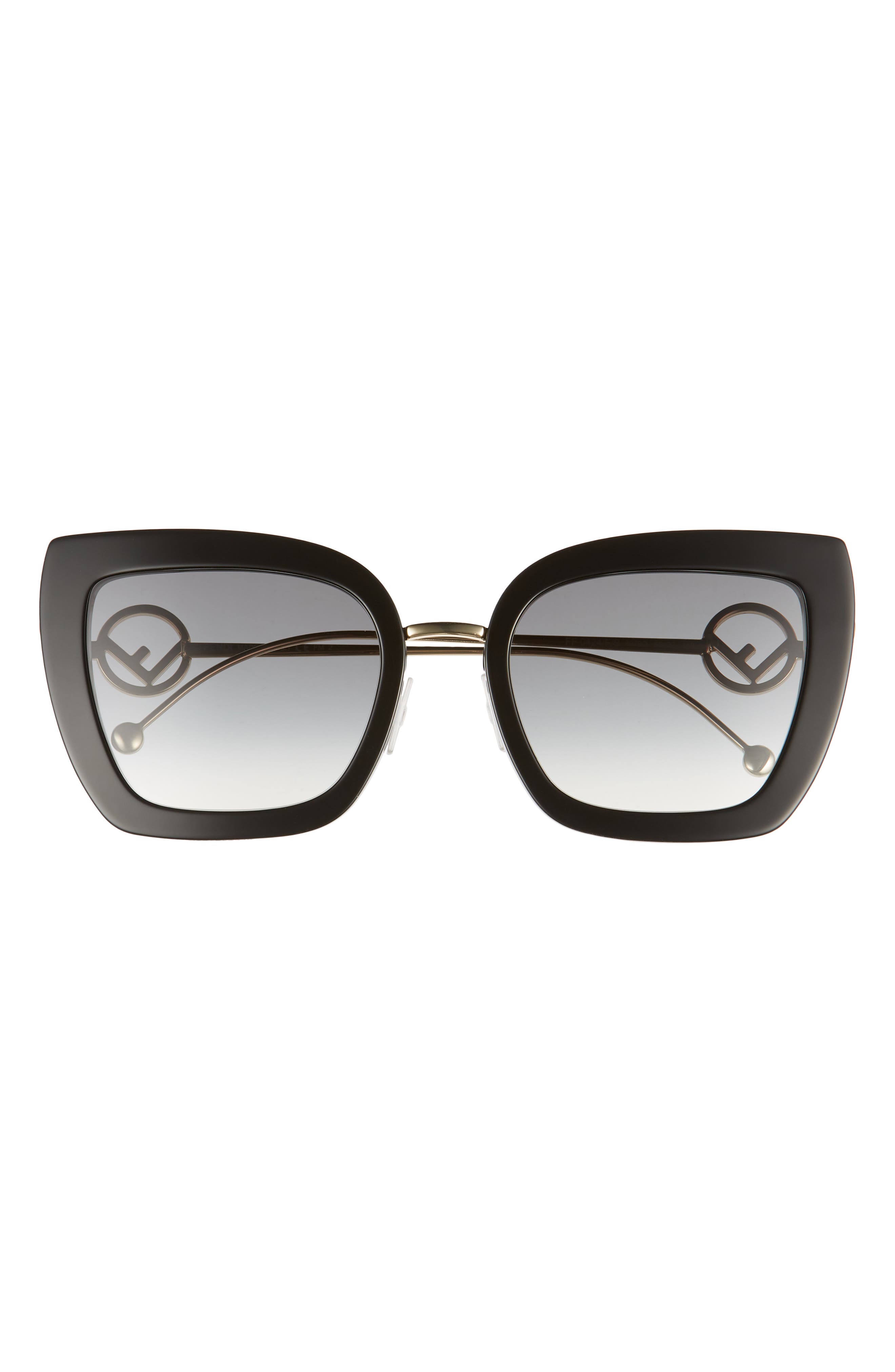 fendi 58mm cat eye sunglasses