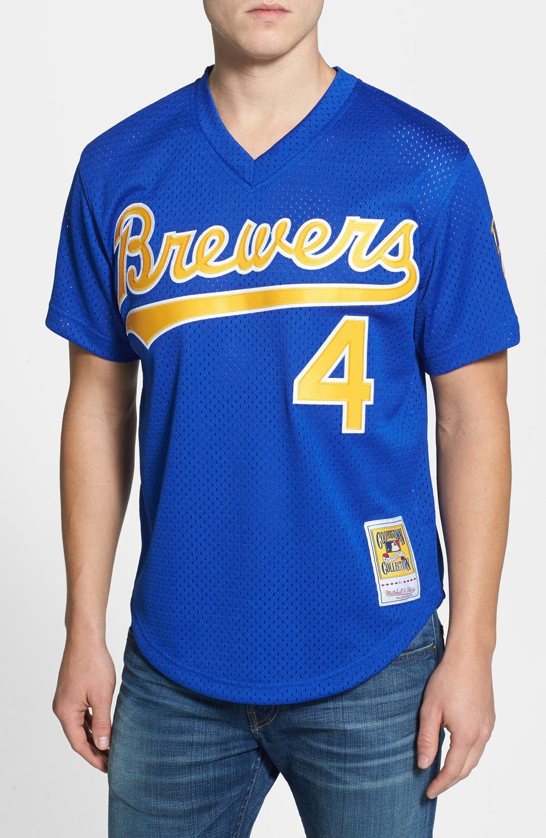 brewers personalized jersey