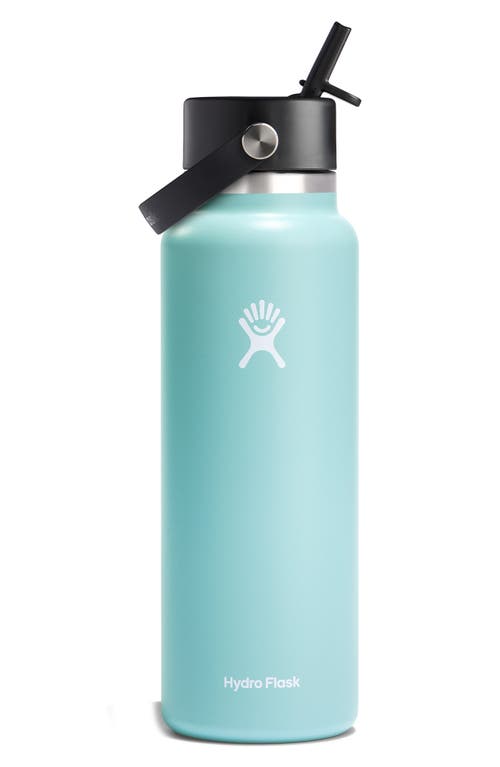 Hydro Flask 40-ounce Wide Flex Straw Cap Water Bottle In Dew