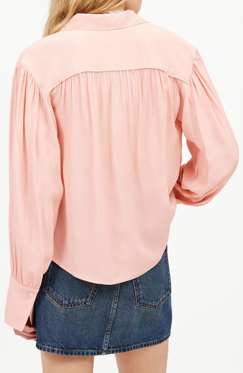 MADEWELL MADEWELL CRÊPE DE CHINE BUTTON-UP TOP 