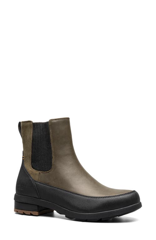 Forsake Sofia Waterproof Chelsea Boot Black Olive at Nordstrom,