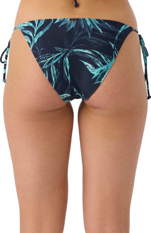 Shop O'neill Faye Maracas Side Tie Bikini Bottoms In Night Sky