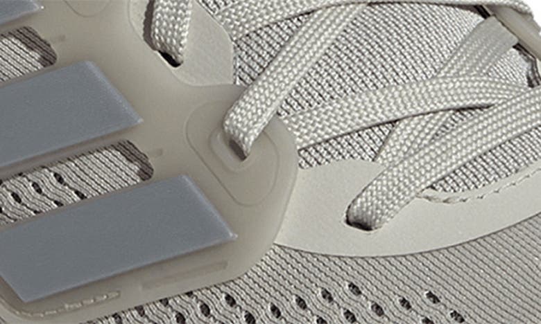 Shop Adidas Originals Pureboost 23 Running Shoe In Putty/ Silver Met./ Black