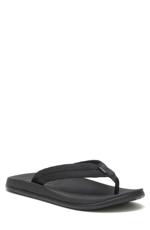 Chaco Chillos Flip Flop Tube Black at Nordstrom,