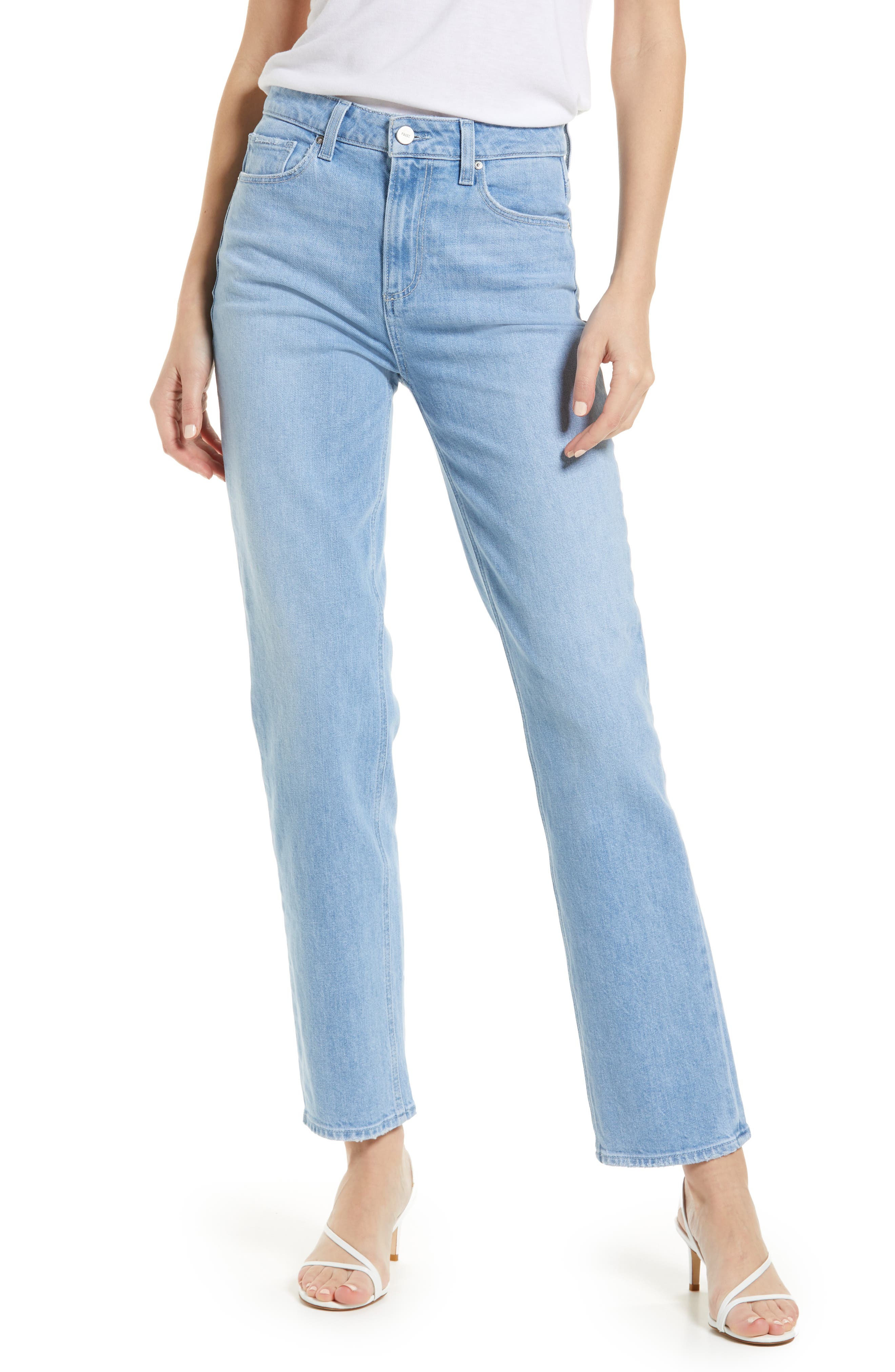 PAIGE Sarah Straight Leg Jeans | Nordstrom