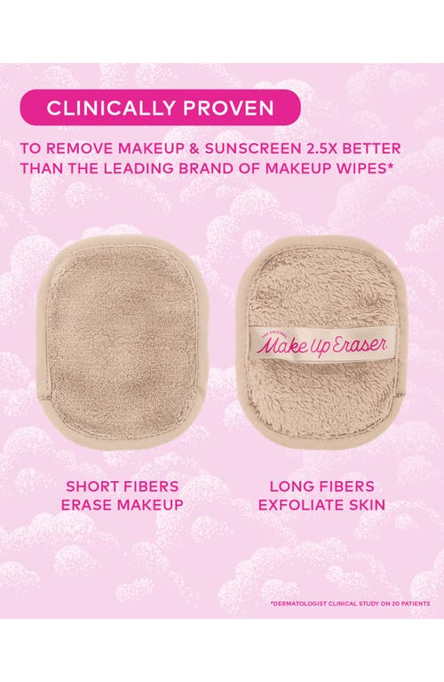 The Original Makeup Eraser 7-day Chic Makeup Eraser Set With Laundry Bag In Sweet Cream
