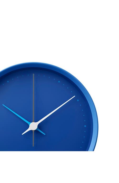 Georg Jensen Koppel Wall Clock In Blue