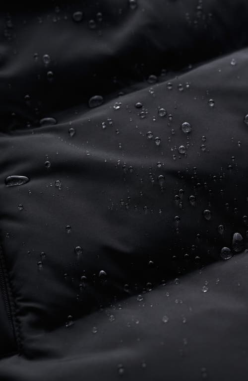 Shop Seasalt Cornwall Holywell Bay Waterproof Puffer Coat In Black