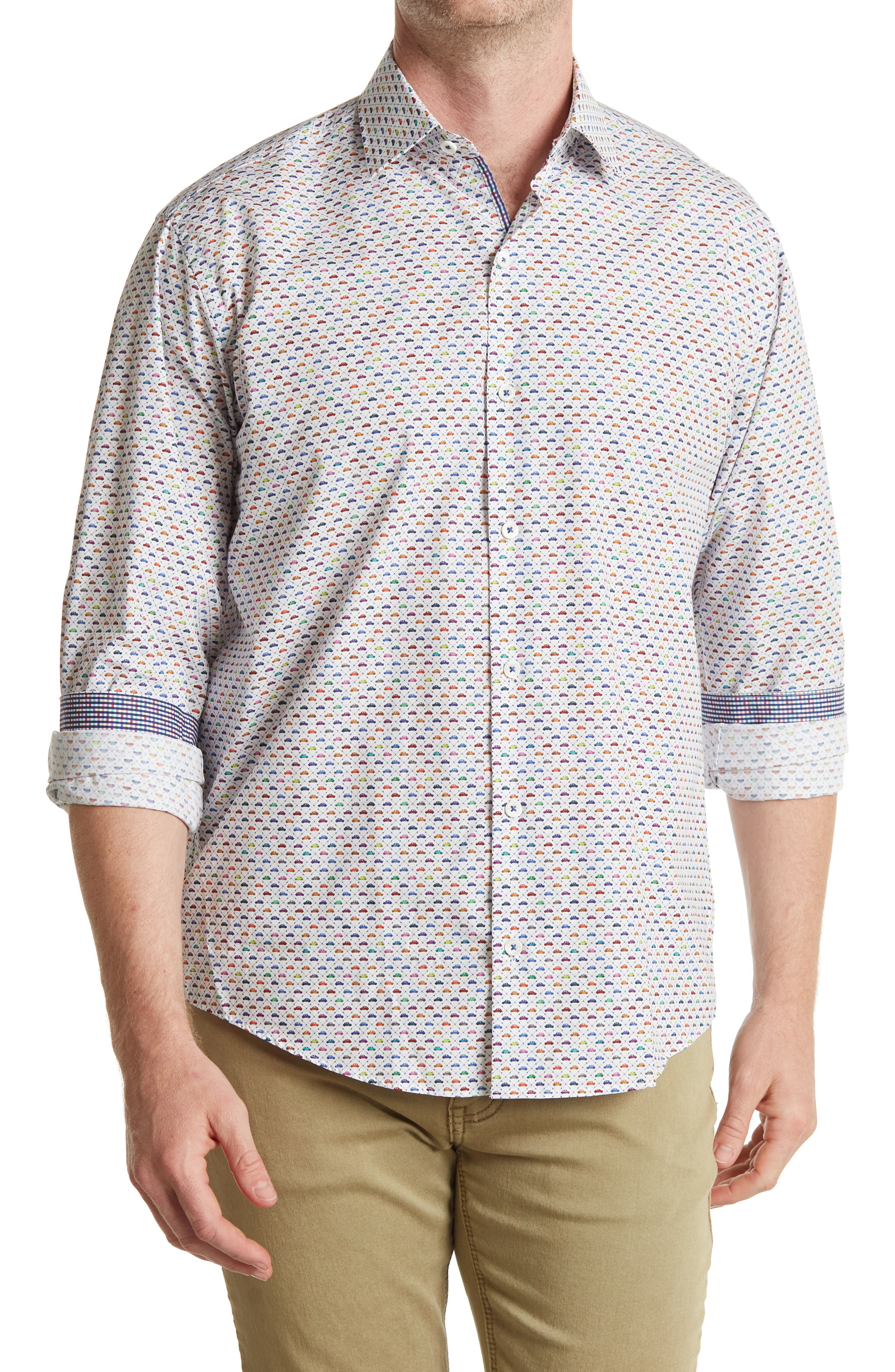 Bugatchi shirts classic fit Clearance