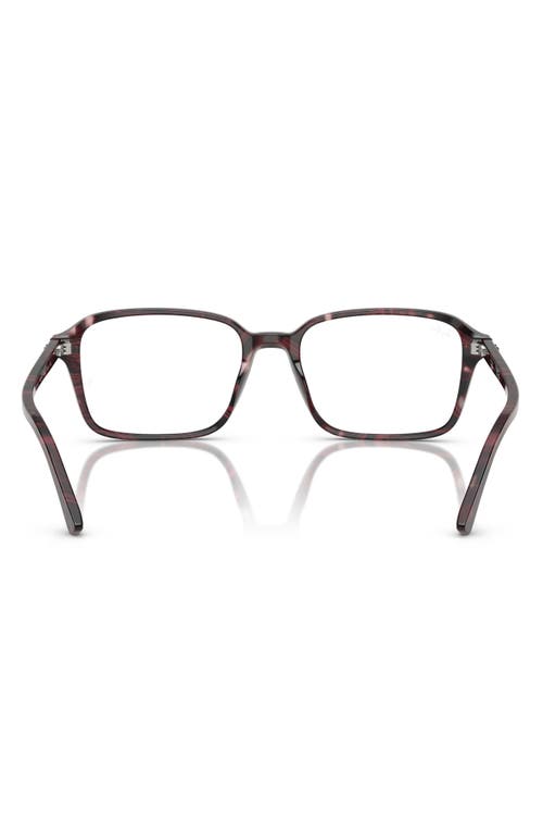 Ray Ban Ray-ban 56mm Square Optical Glasses In Violet