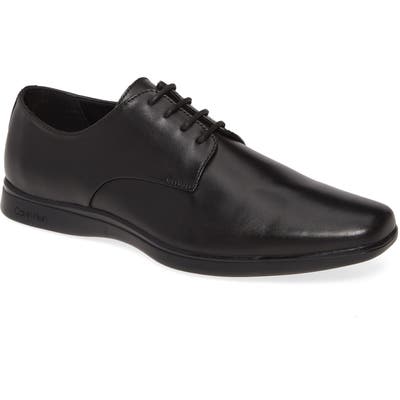 Calvin Klein Julian Plain Toe Derby, Black
