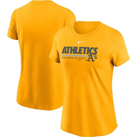 Nike Women's Nike Gold 2022 MLB All-Star Game State Outline T-Shirt