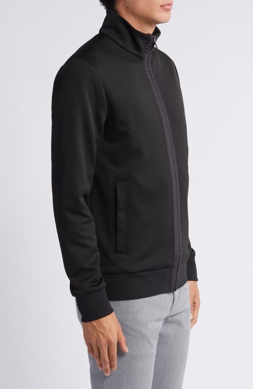 Shop Hugo Boss Boss Shepherd Track Jacket In Black