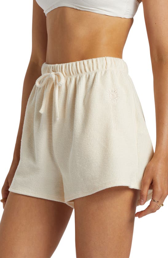 Shop Billabong Cally Drawstring Shorts In White Cap