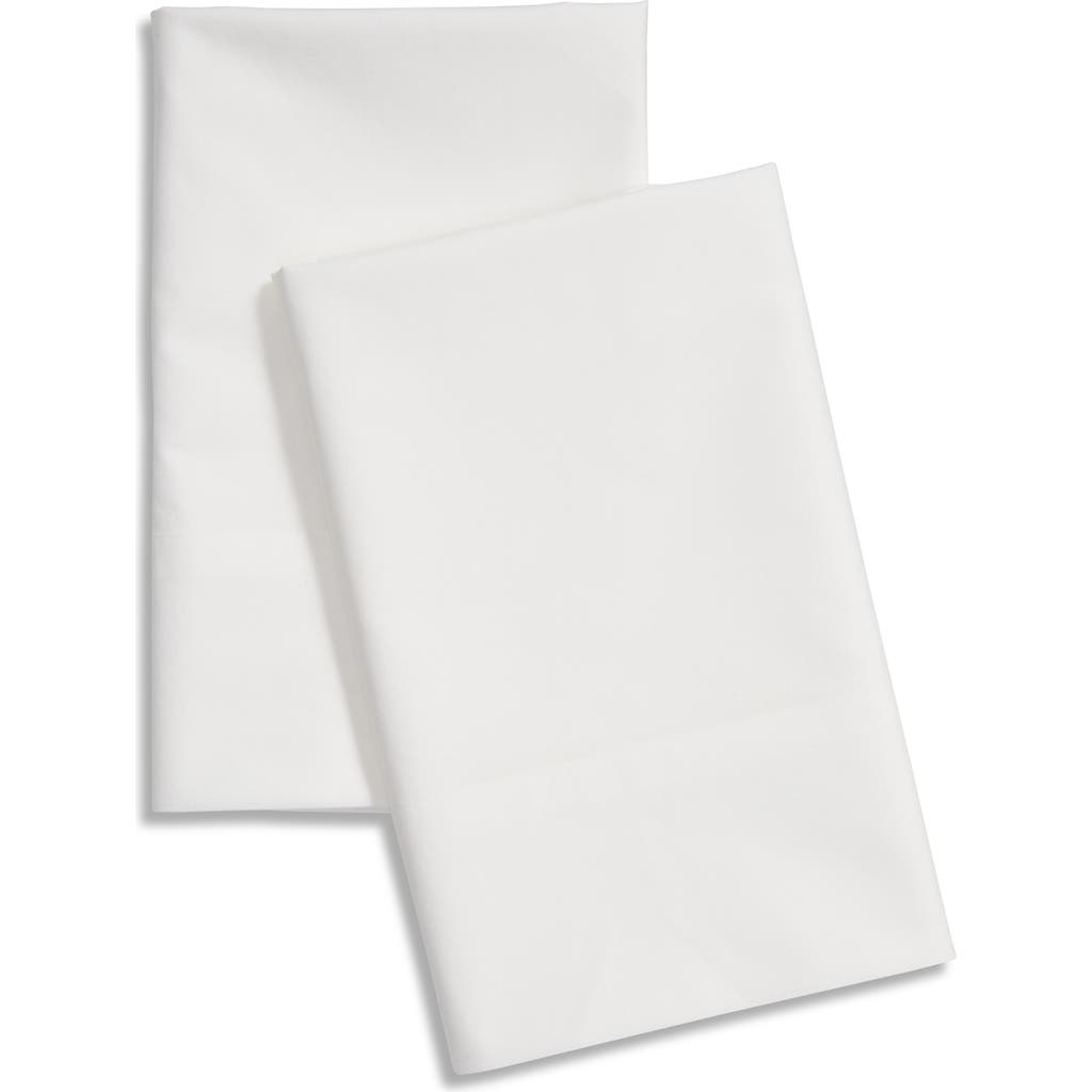 Nordstrom At Home Percale Pillowcases In White