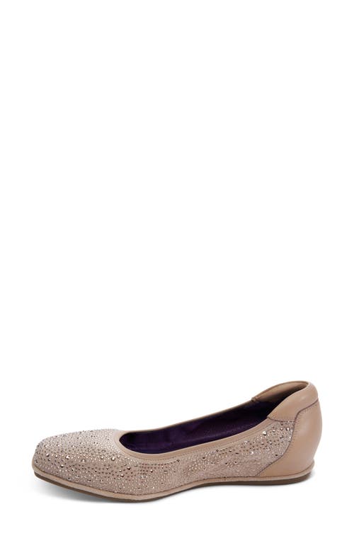 Shop Vaneli Gisel Skimmer Flat In Sesame