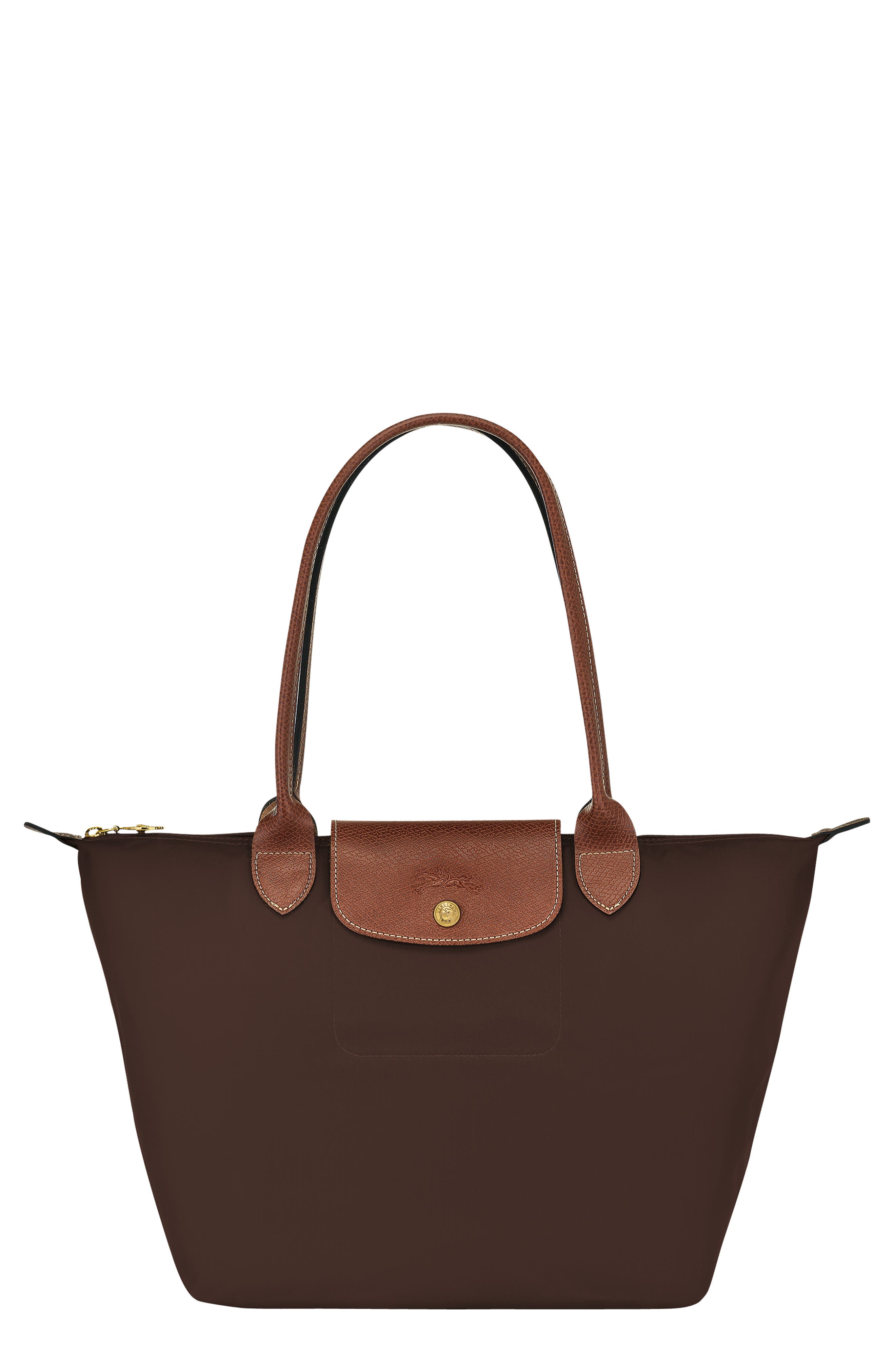 Embroidered Longchamp Le Pliage