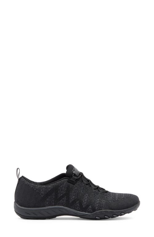 Skechers Fortune Womens Trainers Lifestyle Walking Shoes In Black
