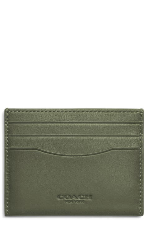COACH Leather Card Case