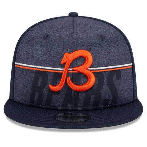 Men's New Era Orange/Navy Chicago Bears Team Script 9FIFTY Snapback Hat